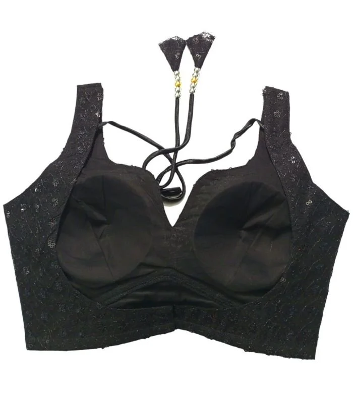 Picture of Net Sequence Fabric Blouse For Women