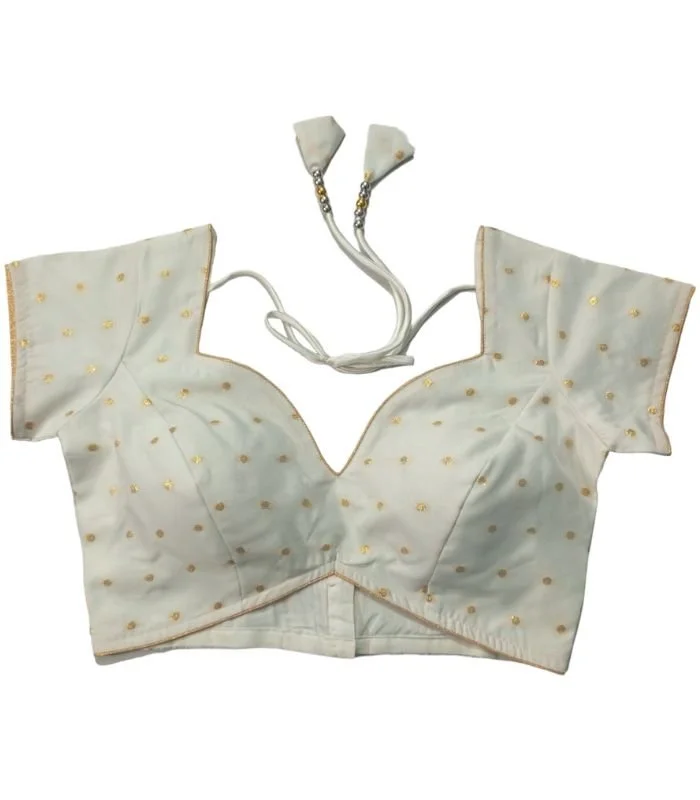 Picture of Backless Katan blouse for women