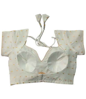 Picture of Backless Katan blouse for women