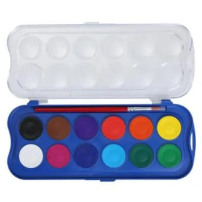 Buy Doms 12 Water Colour cakes at Best Prices in Bangladesh