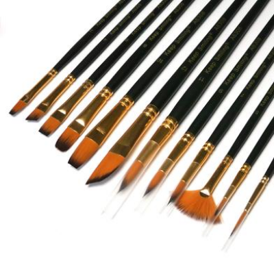 Buy Keep Smiling 12pcs Mix Brush Tuli Set for Artists Best Prices in Bangladesh