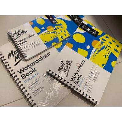 Buy Mont Marte Watercolour Book A5 Size (30 Sheets) Best Prices in Bangladesh
