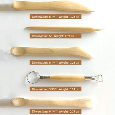 Buy Clay Tools Kit - 5 Pieces Best Prices in Bangladesh