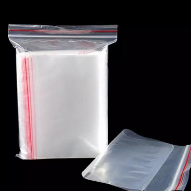 Buy Plastic Zip Lock Bags Clear Poly Per- Pack 100 Pcs (10/14 Inch) Best Prices in Bangladesh
