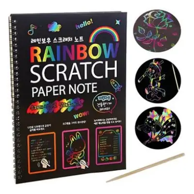 Buy Scratch Art Paper Magic Scratch Art Books For Children Best Prices in Bangladesh
