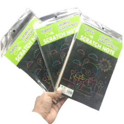 Buy Scratch Art Paper Magic Scratch Art Books For Children Best Prices in Bangladesh