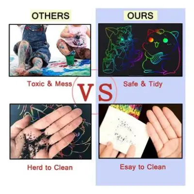 Buy Scratch Art Paper Magic Scratch Art Books For Children Best Prices in Bangladesh