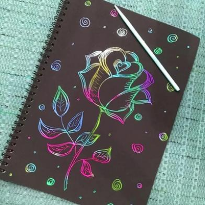 Buy Scratch Art Paper Magic Scratch Art Books For Children Best Prices in Bangladesh