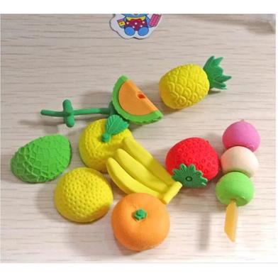 Buy Cute Different Shapes Of Fruits Vegetables Eraser For Child - Any Design 4 Pcs Best Prices in Bangladesh