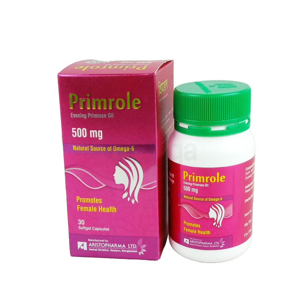 Picture of Primrole 500mg 1 Pot Capsule