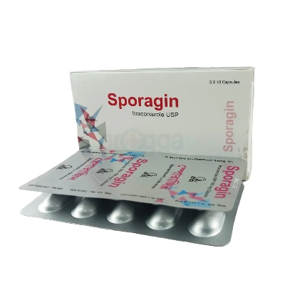 Picture of Sporagin 100mg Capsule