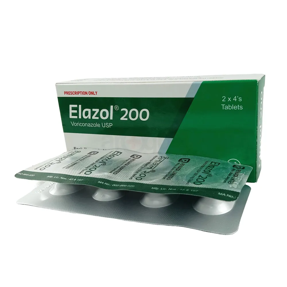 Picture of Elazol 200mg Tablet