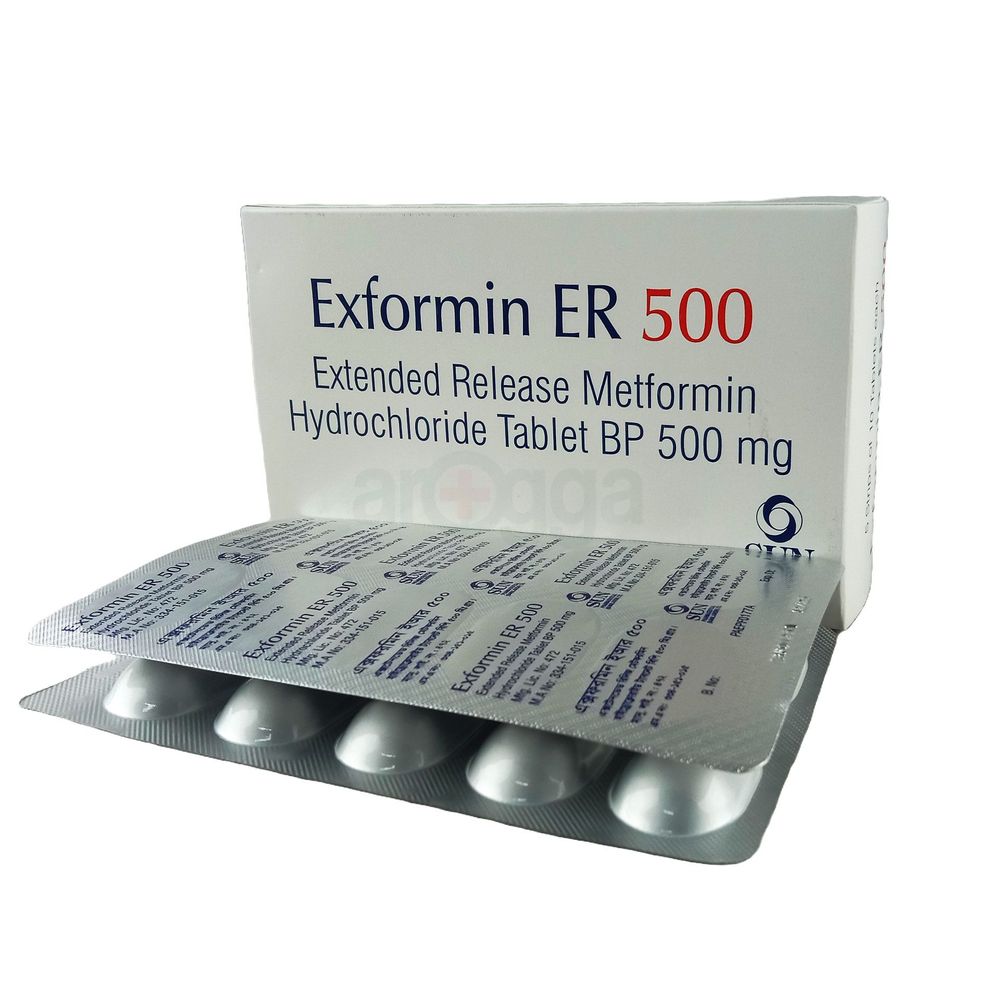 Picture of Exformin ER 500mg Tablet