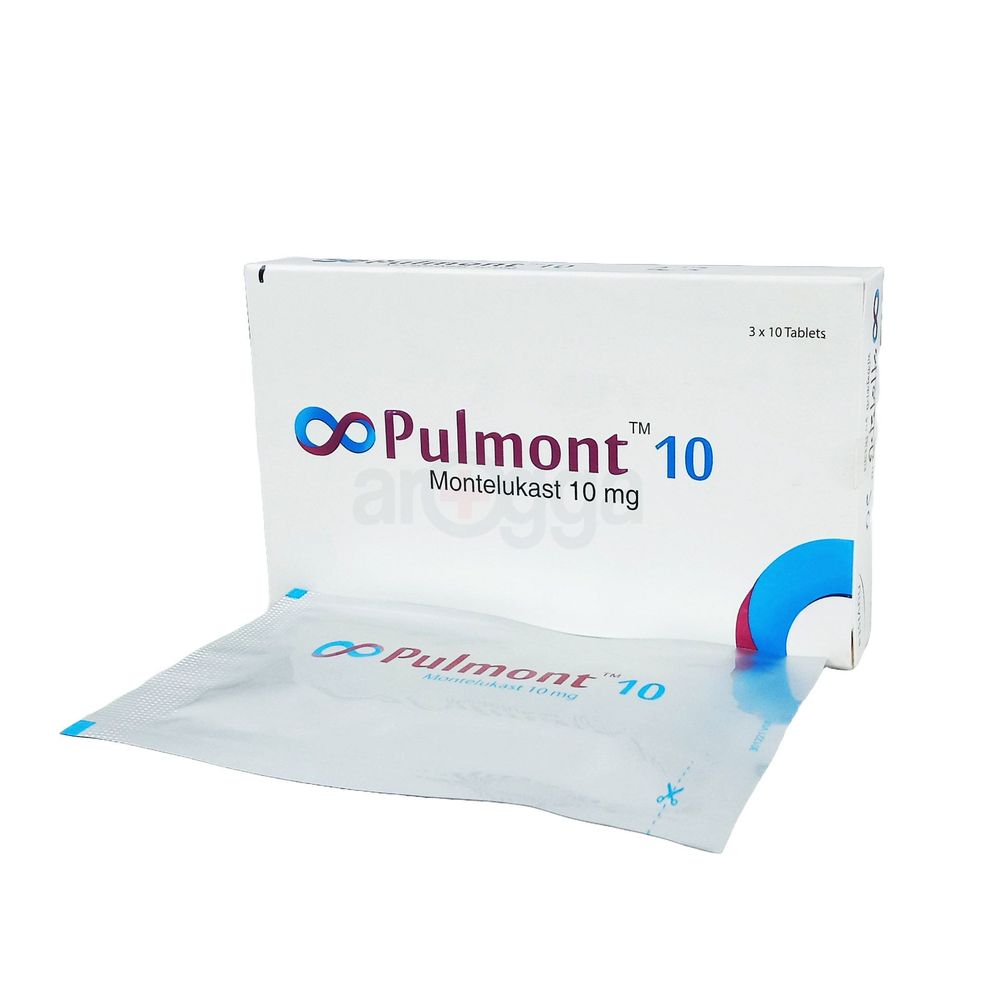 Picture of Pulmont 10mg Tablet