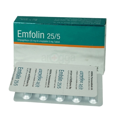 Picture of Emfolin 25/5mg Tablet