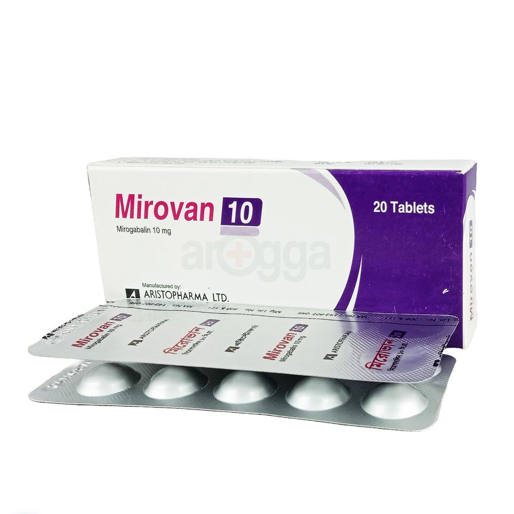Picture of Mirovan 10mg Tablet