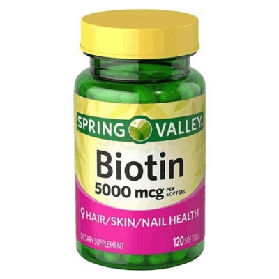 Picture of Spring Valley Biotin 5000mcg 120PCS Capsule