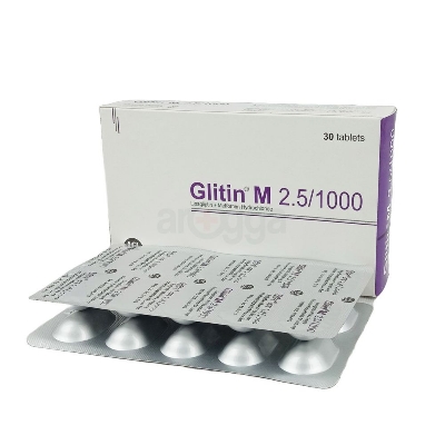 Picture of Glitin M 2.5/1000mg Tablet