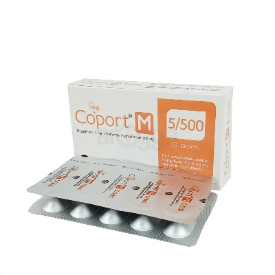 Picture of Coport M 5/500mg Tablet