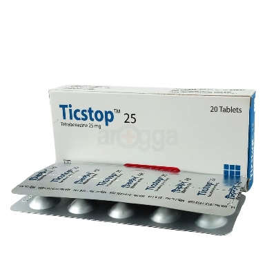 Picture of Ticstop 25mg Tablet