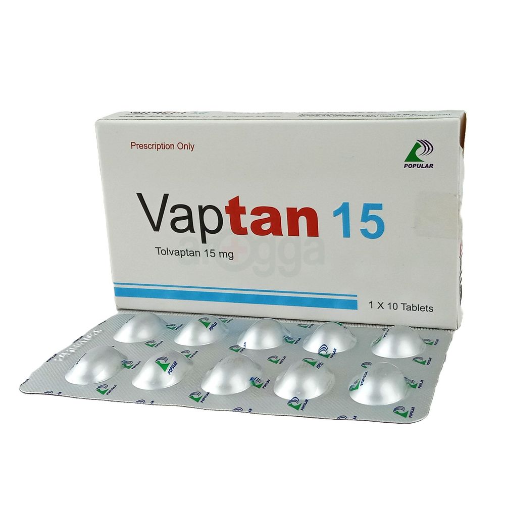 Picture of Vaptan 15mg Tablet