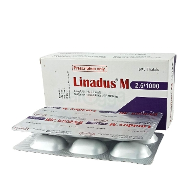 Picture of Linadus M 2.5/1000mg Tablet