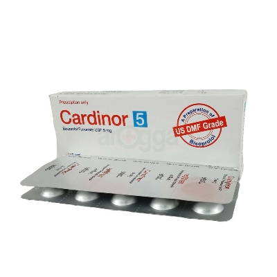 Picture of Cardinor 5mg Tablet