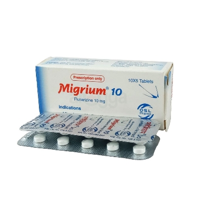 Picture of Migrium 10mg Tablet