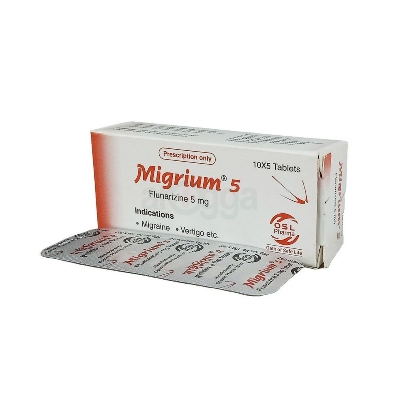 Picture of Migrium 5mg Tablet