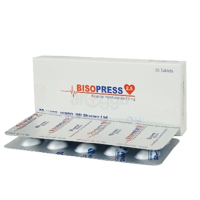 Picture of Bisopress 2.5mg Tablet
