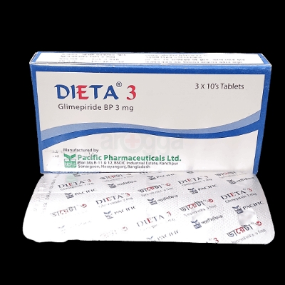 Picture of Dieta 3mg Tablet
