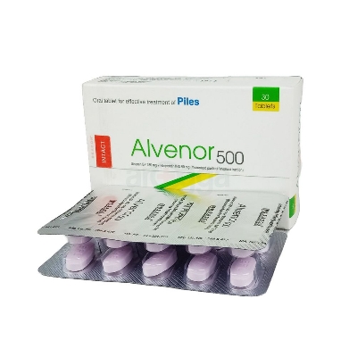 Picture of Alvenor 500mg Tablet