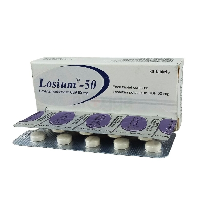 Picture of Losium 50mg Tablet