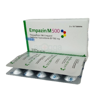 Picture of Empazin M 5/500mg Tablet