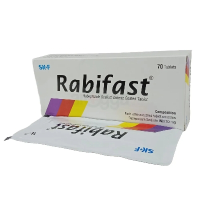 Picture of Rabifast 20mg Tablet