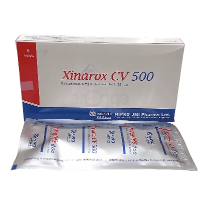 Picture of Xinarox CV 500mg Tablet