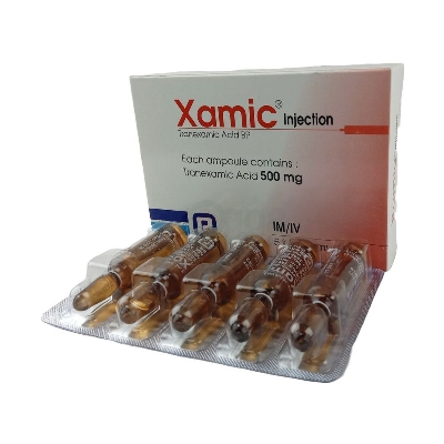 Picture of Xamic 500mg IM/IV Inj.