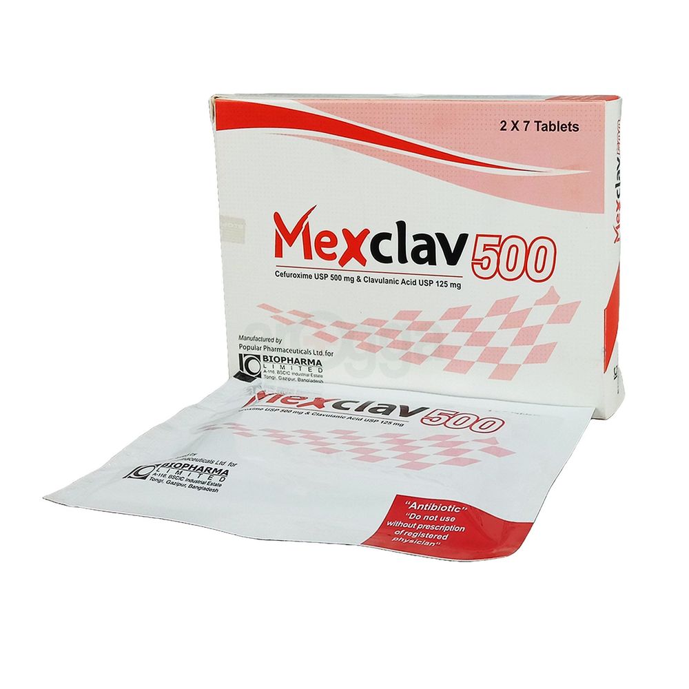 Picture of Mexclav 500mg Tablet