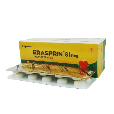 Picture of Erasprin 81mg Tablet