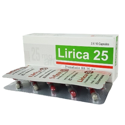 Picture of Lirica 25mg Capsule