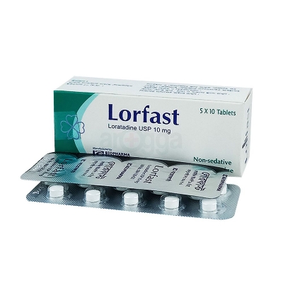 Picture of Lorfast 10mg Tablet