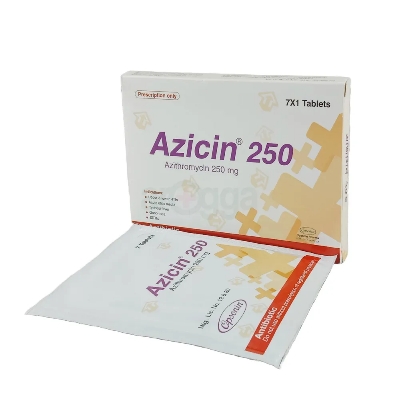 Picture of Azicin 250mg Tablet
