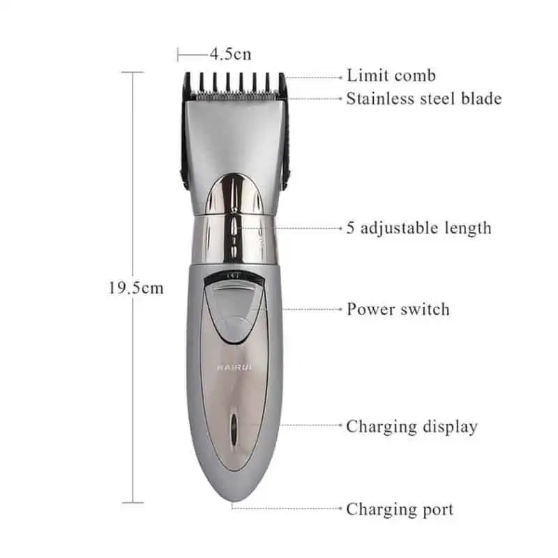 Buy   Kemei KM-605 Hair Trimmer/Clippers  at Best Price In Bangladesh
