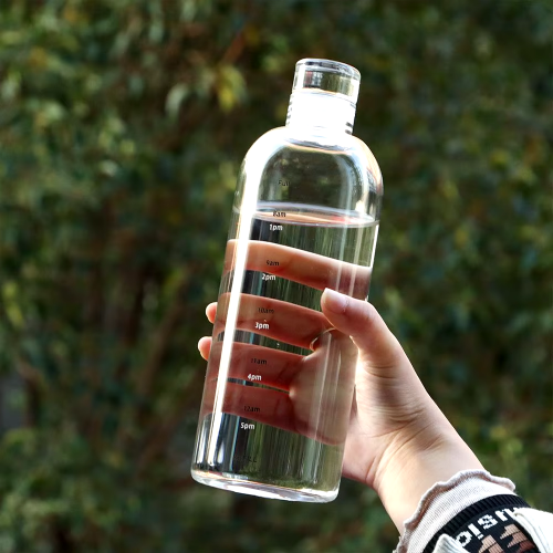 Picture of 700ml transparent Plastic water bottle