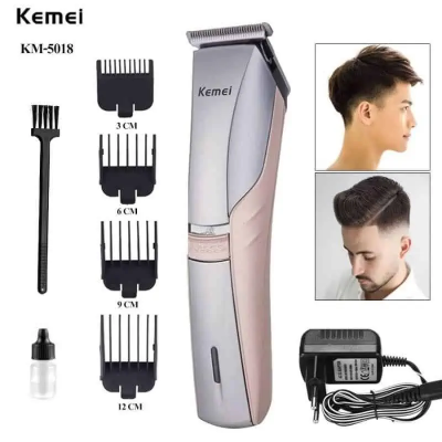 Buy Kemei KM-5018 Hair Clipper &amp; Beard Trimmer Online at Best Price In Bangladesh
