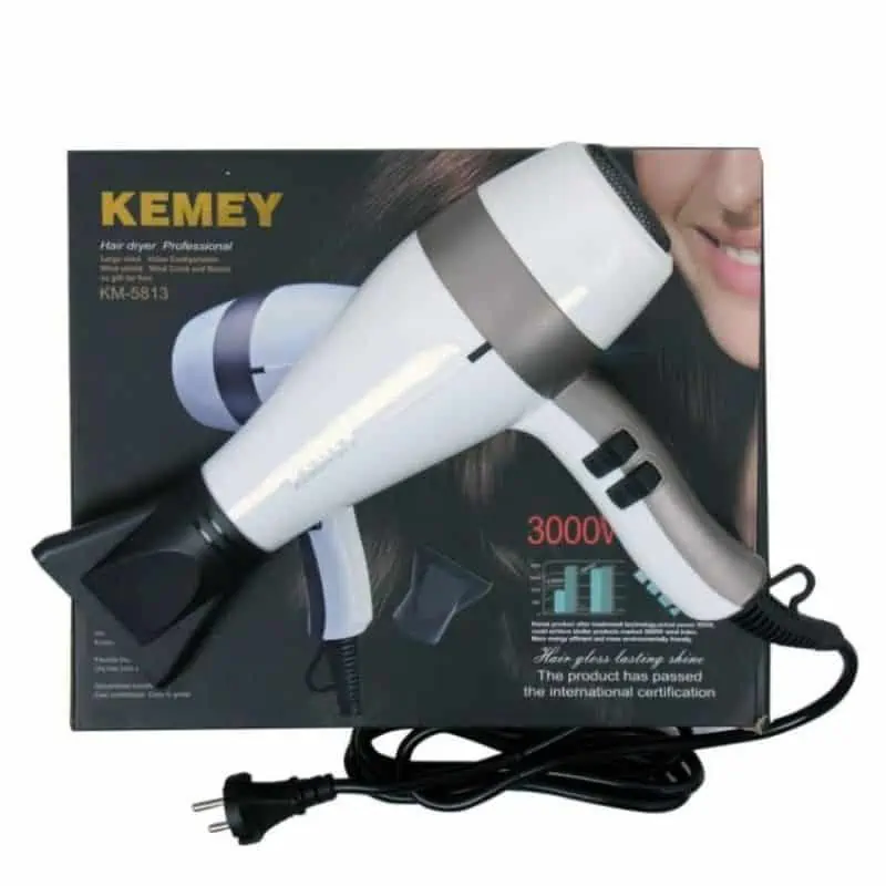 Buy Kemey KM-5813 Hair Dryer For Women Online at Best Price In Bangladesh