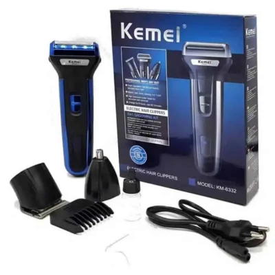 Buy KM-6330 3 In 1 Hair Trimmer Grooming Kit Online at Best Price In Bangladesh