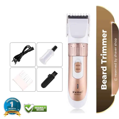 Buy Kemei KM-9020 Beard Trimmer For Men– Gold Online at Best Price In Bangladesh