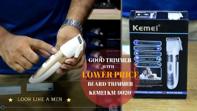 Buy Kemei KM-9020 Beard Trimmer For Men– Gold Online at Best Price In Bangladesh