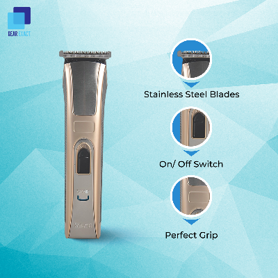 Picture of Kemei KM-5017 Professional Cordless Hair Beard Trimmer Shaver Clipper for Men